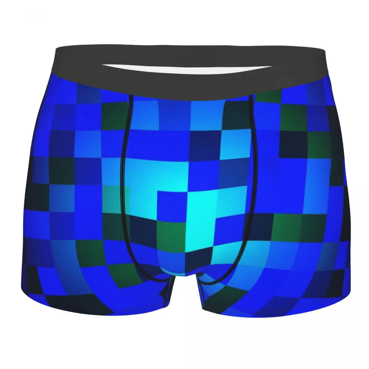 

Man Angry Geometry Dash Video Game Underwear Funny Boxer Shorts Panties Male Polyester Underpants S-XXL