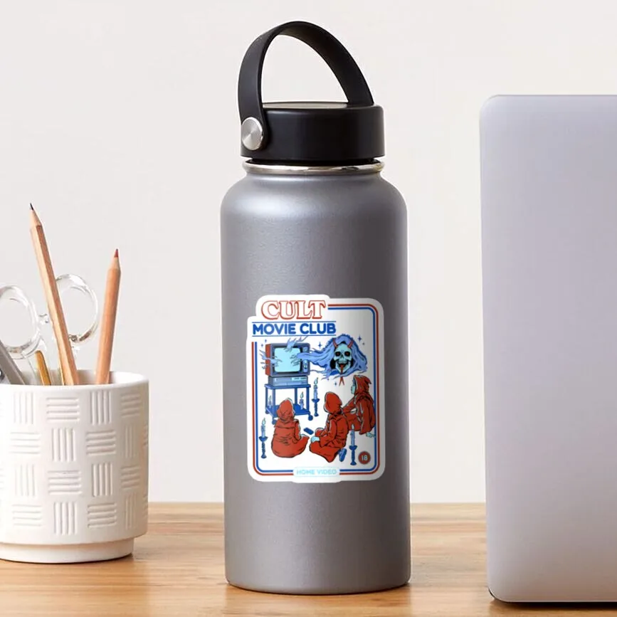 

Культовый фильм клубный стикер для ноутбука, декор для спальни, автомобиля, милый мультяшный модный общественный чемодан