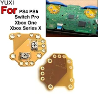 yuxi 1pcs analog stick drift fix pcb flex for ps4 ps5 xbox one xbox series x switch pro gamepad mod