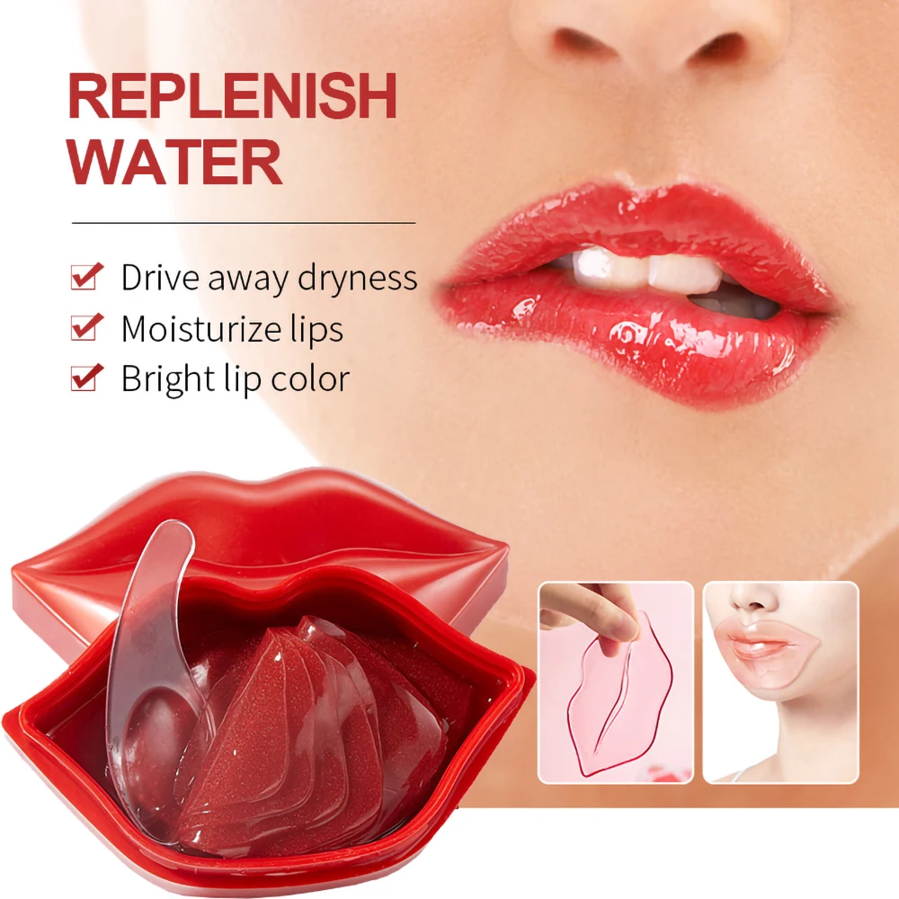 Lip Mask Reducing Lip Wrinkles Repair Skin Lip Patches Face 
