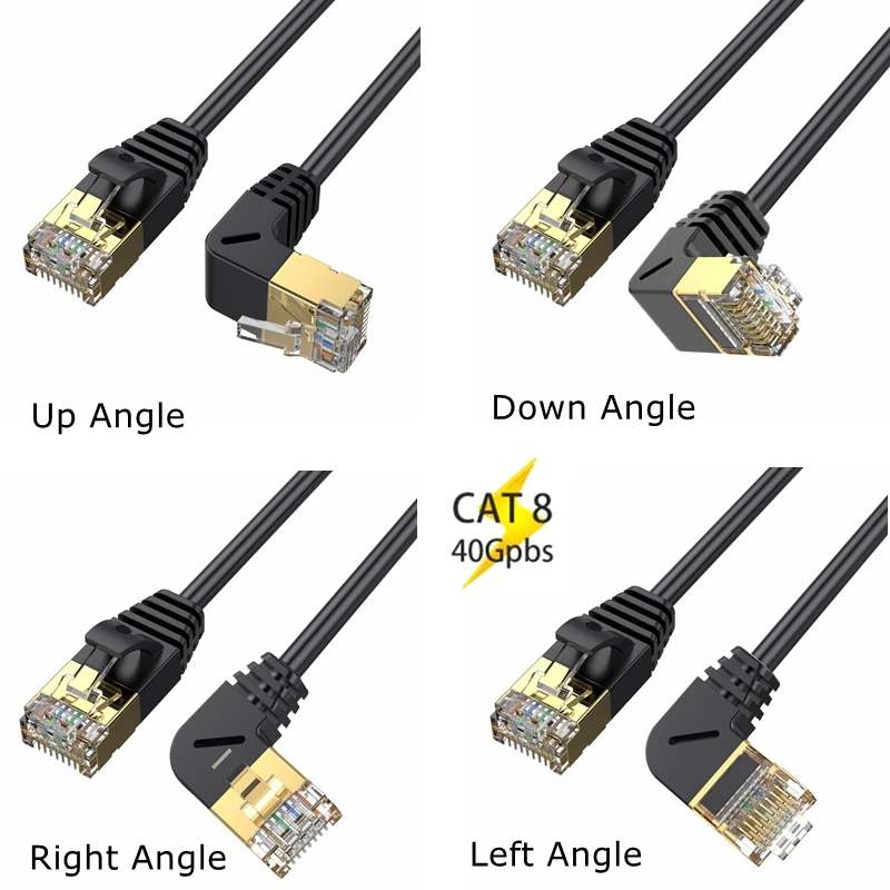 

Ethernet-кабель CAT8, высокоскоростной, 40 Гбит/с, 2000 МГц