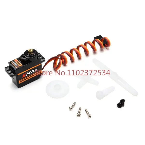 Yinyan EMAX xдрк, металлическая Шестерня 12 г 12 г, рулевое управление ES08MAII 9 г, размер ES08MA II