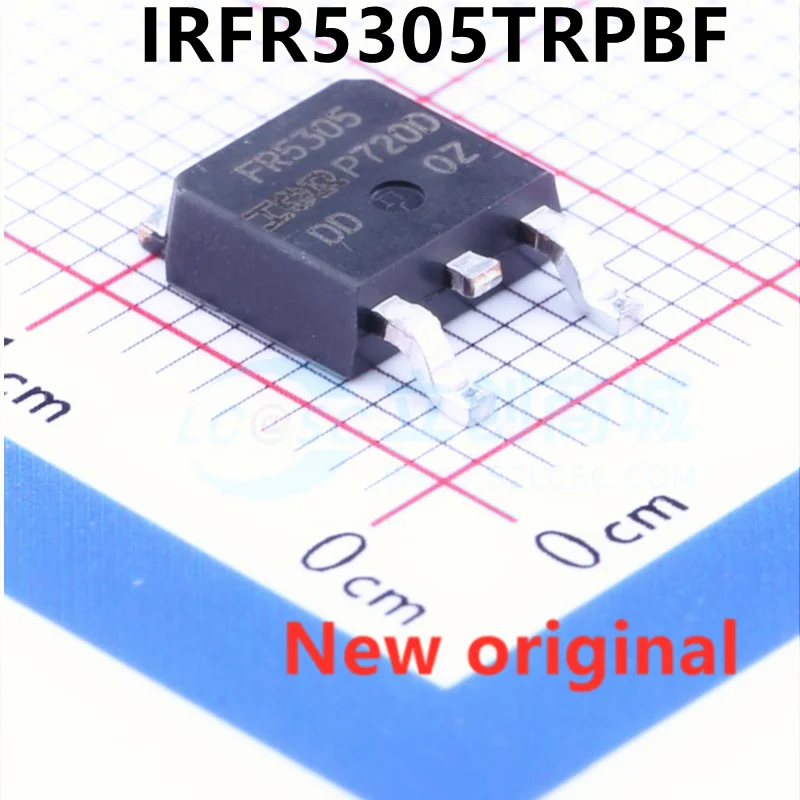 

10PCS New original IRFR5305TRPBF FR5305 TO-252-3 IRFR5305 TO252-3 P channel -55V/-31A