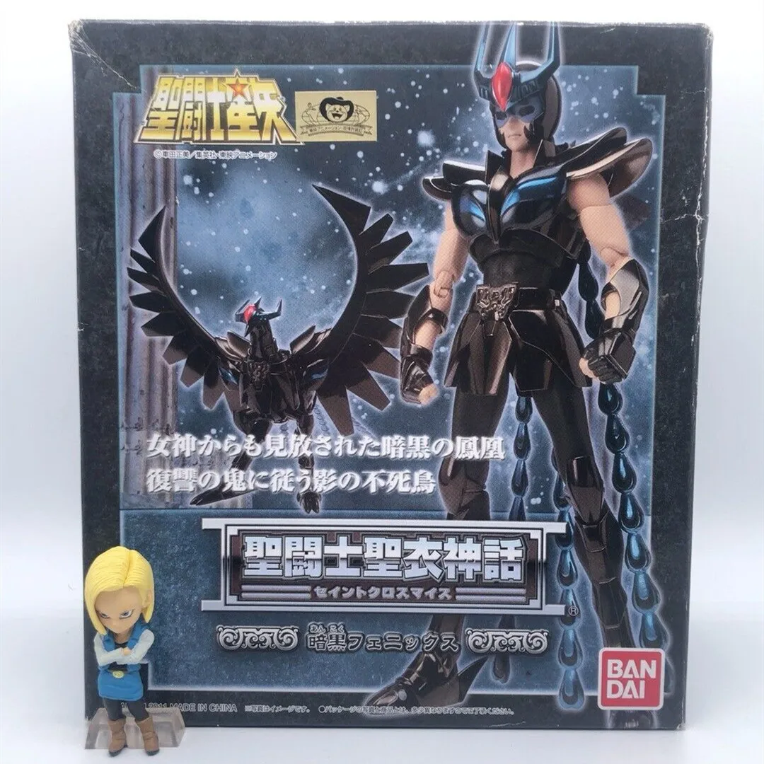 

Original Bandai Saint Seiya Phoenix Saint Cloth The Secular Bird Dark Black Ikki Final Bronze Cloth Saint Cloth Ex Figures