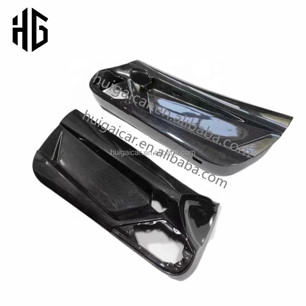 Автомобильная панель из углеродного волокна для дверей салона автомобиля