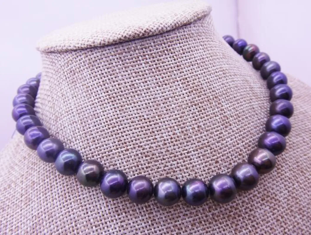 Женское колье с подвеской из серебра 925 пробы жемчугом