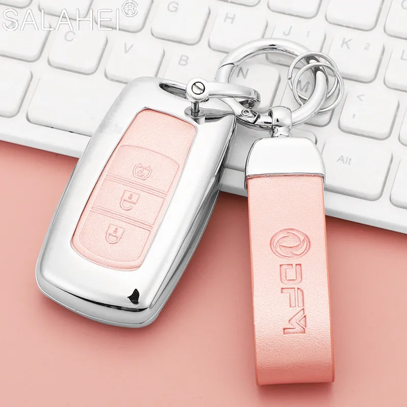 

Zinc Alloy Car Key Case Cover Shell Protector Fob For DongFeng DFM Glory 360 580 370 S560 AX7 AX5 AX4 AX3 Cefiro MX5 Aeolus F507
