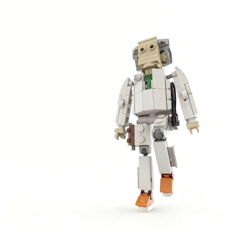 Фото Набор строительных блоков MOC Doc Emmett Brown RC «Назад в будущее», 142 детали, креативная серия для сборки, коллекционная игрушка-подарок для строителей №1