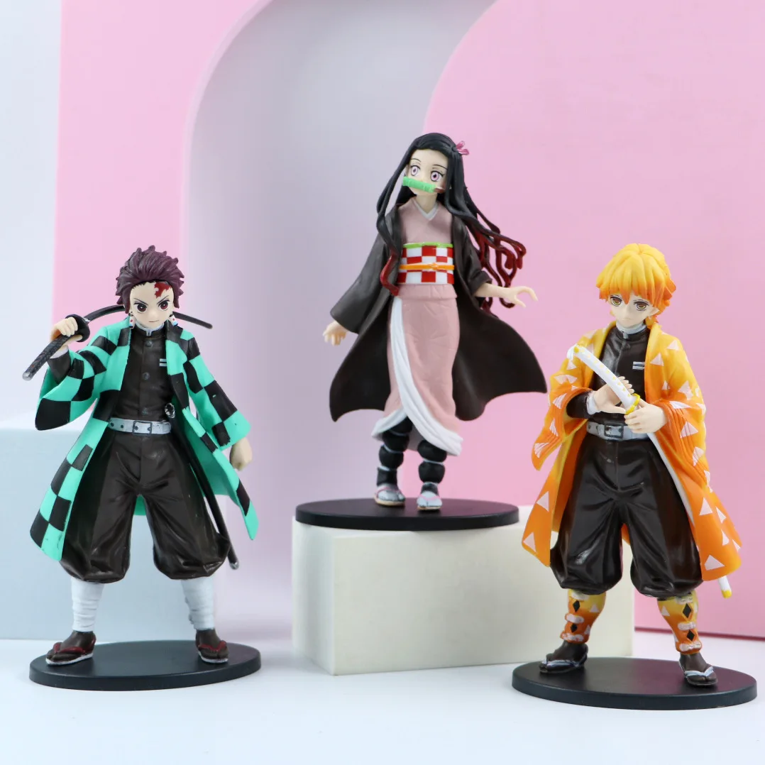 

Premium Chokonose Figure Demon Slayer Anime Figure Kamado Tanjirou/Agatsuma Zenitsu Action Figure Kimetsu no Yaiba Figurine Toys