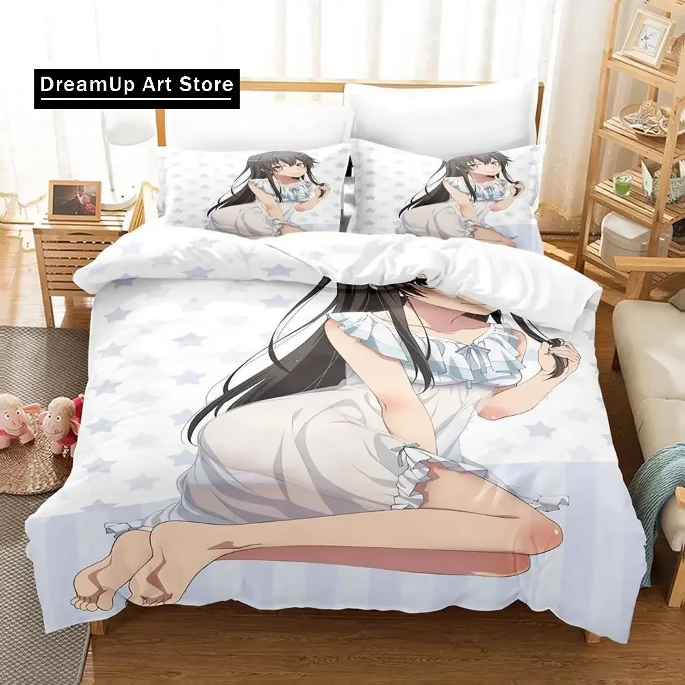 3d аниме My Teen Романтическая комедия SNAFU Комплект постельного белья Single Twin Full Queen King
