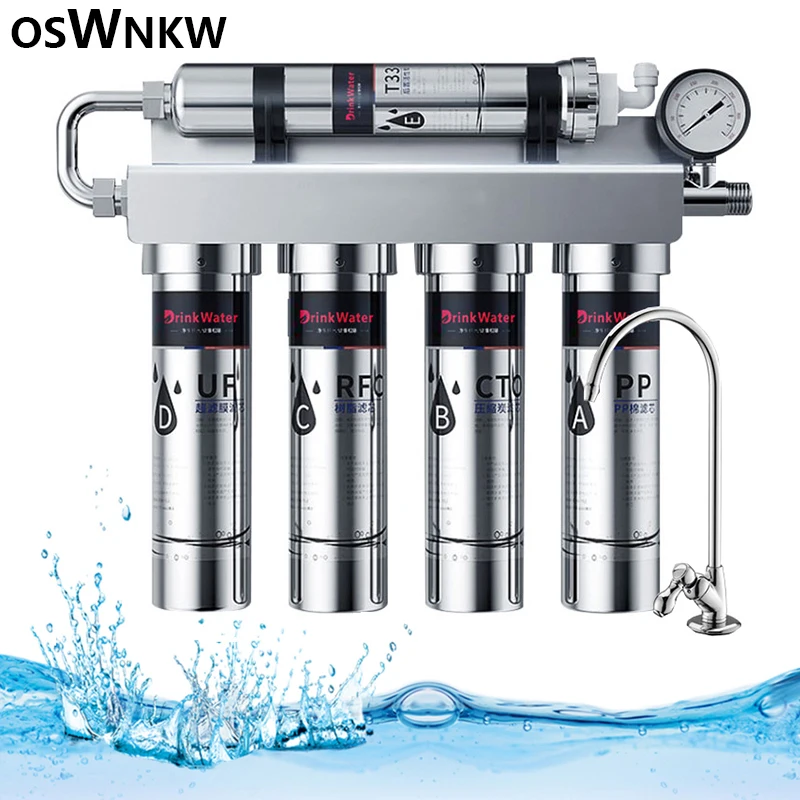 Stainless Steel Filter Water Purifier Direct Drinking Whole House Purification