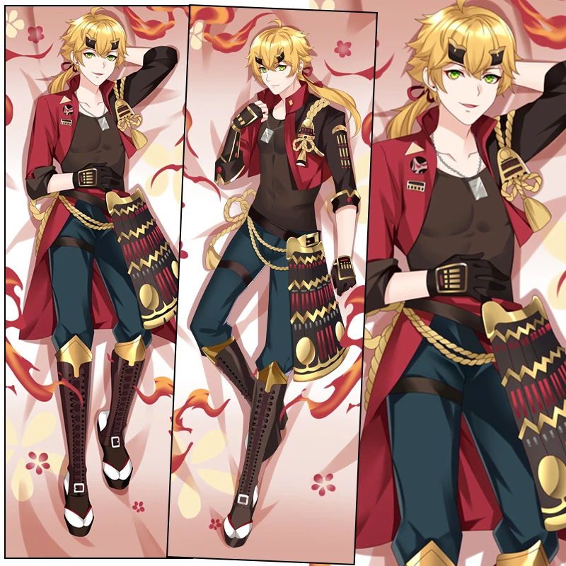 

Наволочка Genshin Impact Thoma Dakimakura с героями Аниме игры Genshin, обнимающая подушка для тела, подушка Otaku Pilow Cover
