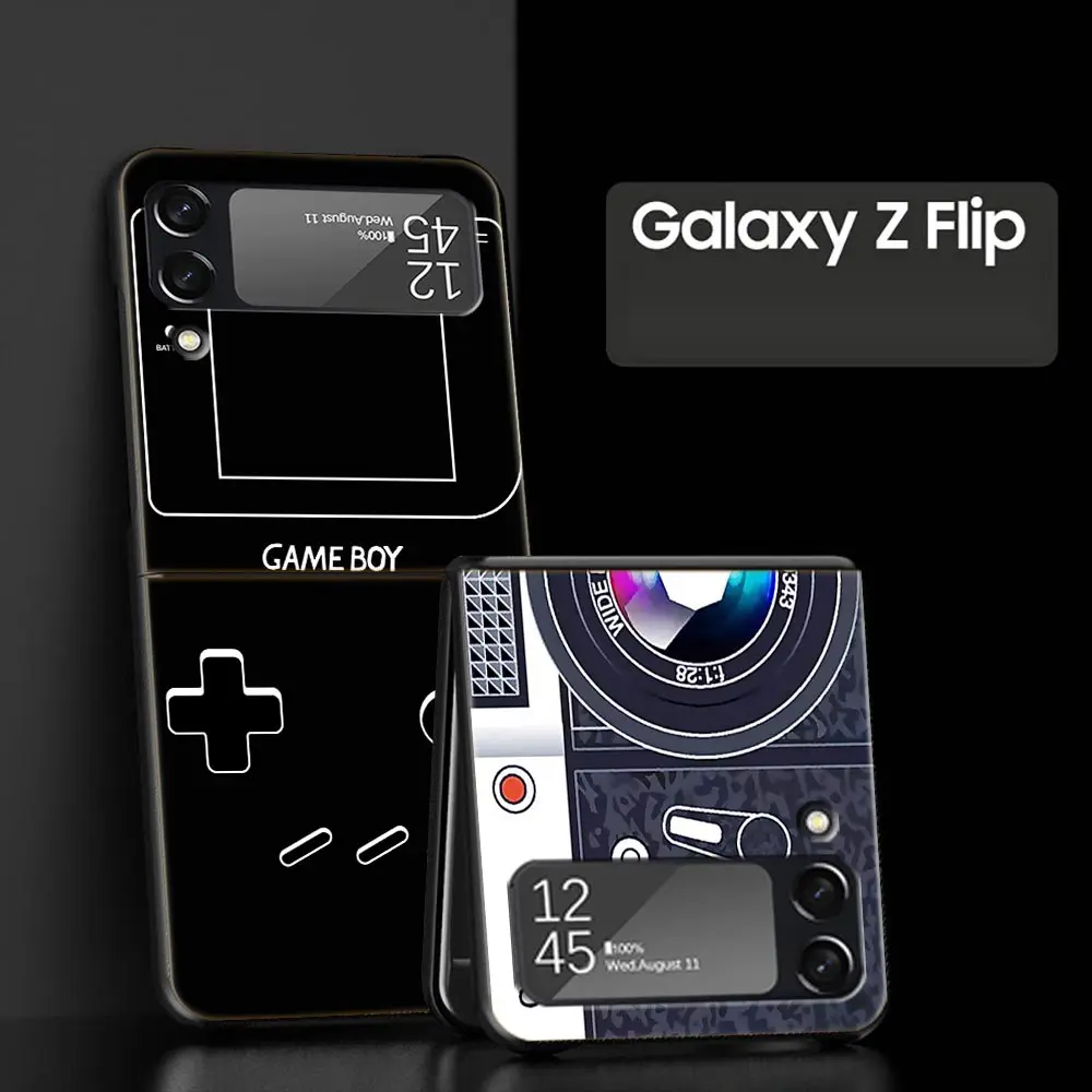 Флип-чехол Z 4 для телефона Samsung Galaxy Flip 3 флип-чехол ZFlip3 zp4 Винтажный чехол камеры