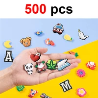 500 pack random shoe charms decorations for crocs bundle boys girls kids women teens christmas gifts birthday party favors