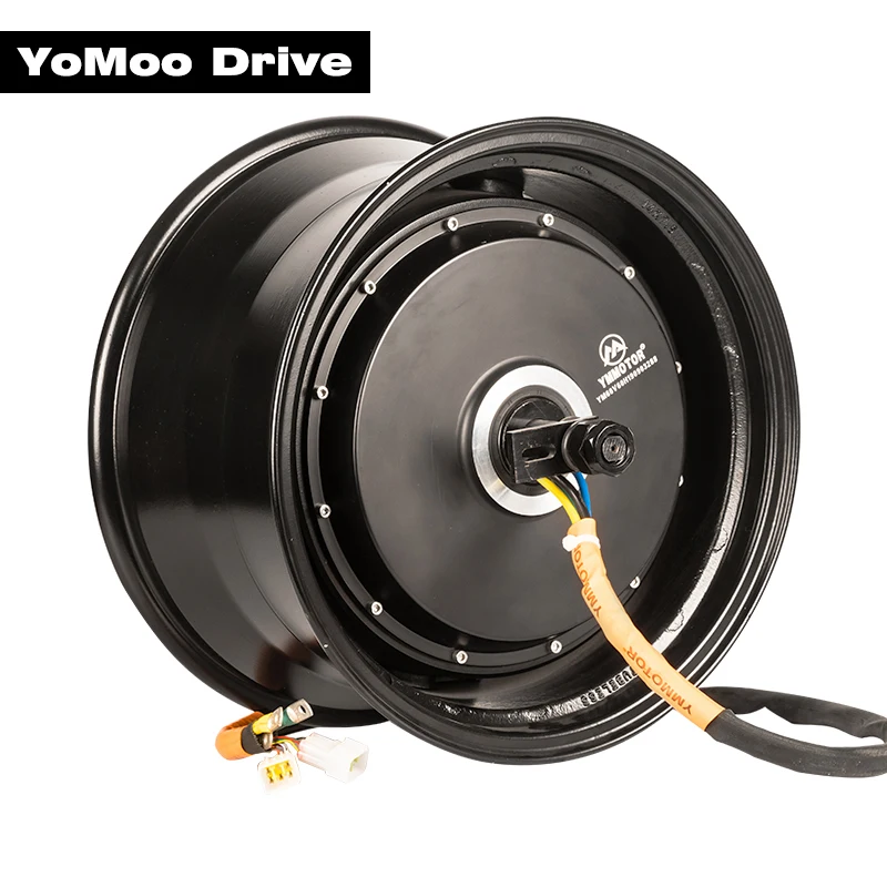 

14*7.5inch 8000w YUMA Wide Rim V3 Brushless Dc Electric Scooter Motorcycle Hub Motor
