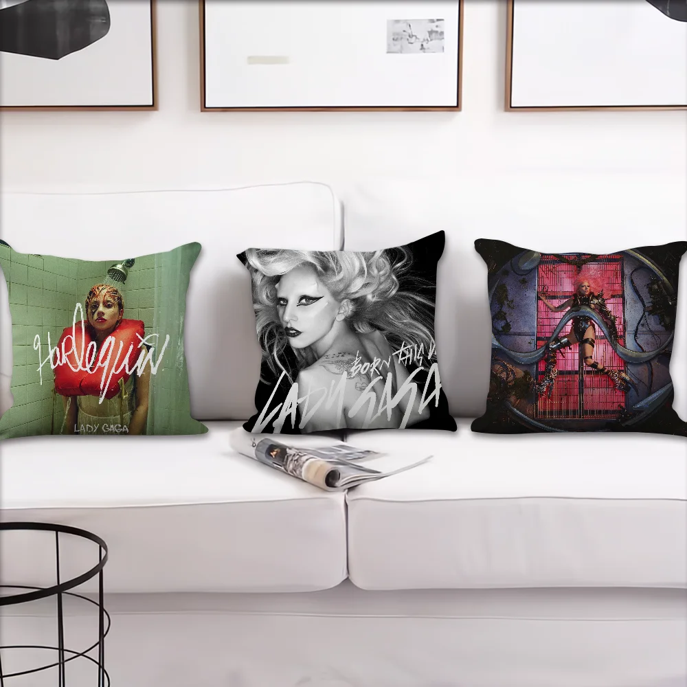 Singer L-Lady G-GagaS удобная декоративная наволочка подходит для дома гостиной дивана