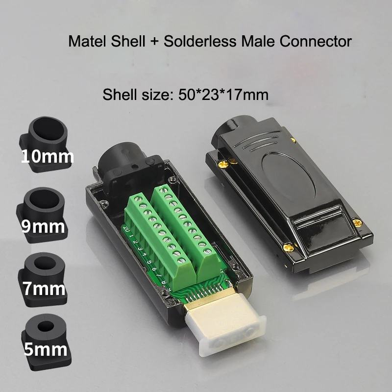 

Беспаяный HDMI разъем DIVEDEER H494