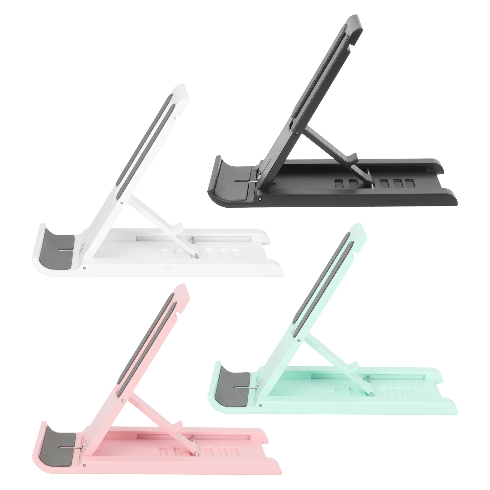 

4pcs Folding Mobile Phone Supports Phone Holders Desktop Tablet Phone Brackets