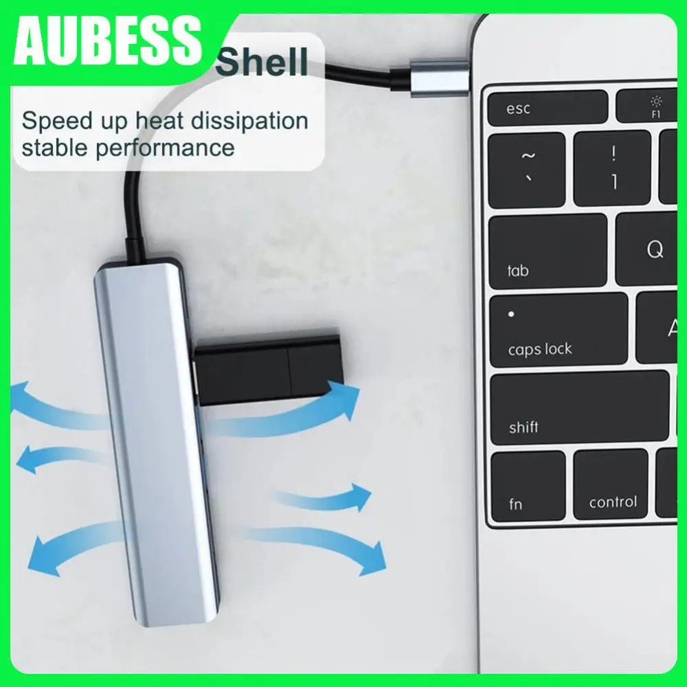 

Pd 87w Usb Splitter Usb 2.0 Seven-in-one Type-c 7 In 1 Type C Usb Hub Usb 3.0 Supports All Type-c Channel Computers 5.0gbps