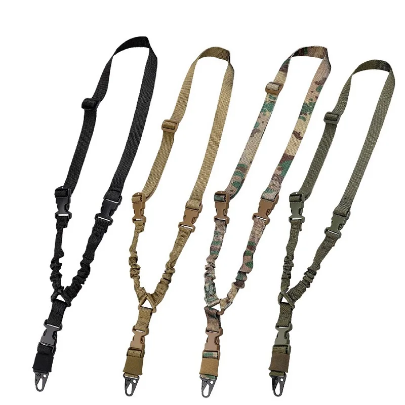 

1pc High Quality Outdoor Tactical A Single Point Gun Rope Task Safe Ropes Adjustable Rifle Gun Strap Belts