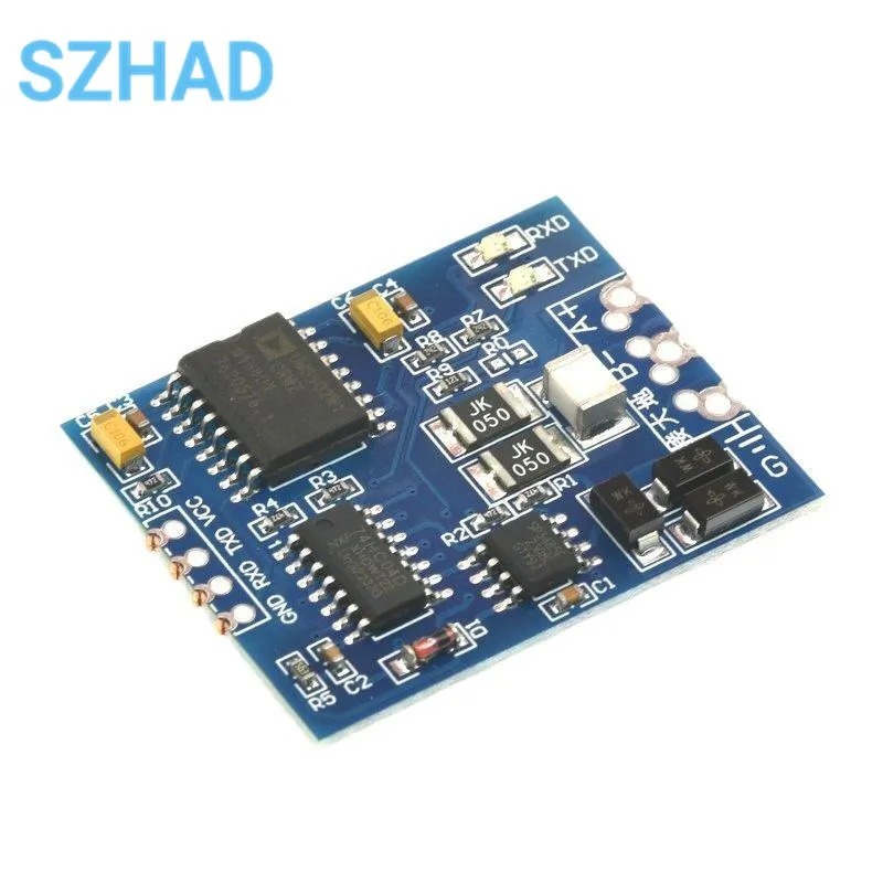 

3.3V 5V TTL UART To RS485 Isolated Interface Converter Module Single-chip Serial Port UART Industrial