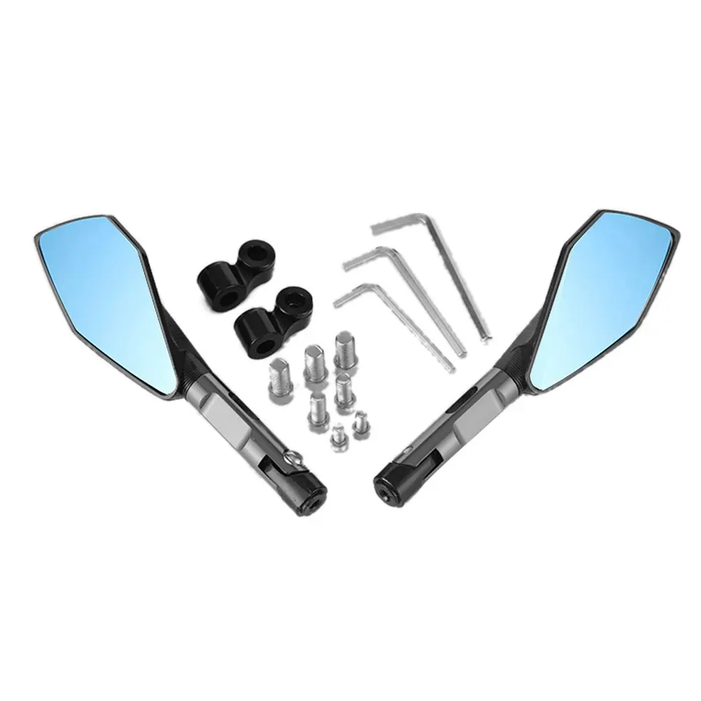 

Зеркало заднего вида мотоциклетное модифицированное алюминиевое, длина 27,6 см, 2 шт.