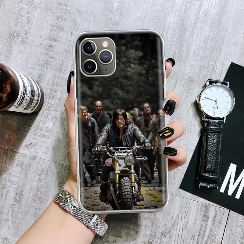 Ходячие мертвецы Дэрил Диксон чехол для телефона iPhone 13 Pro 12 Mini 11 Max X XS XR 7 Plus 8 6 6S Apple