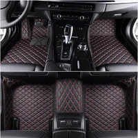 Custom Car Floor Mat for BMW G15 2 doors 8 Series 2018 2019 2020 2021 2022 Phone Pocket 100% Fit for Your Car