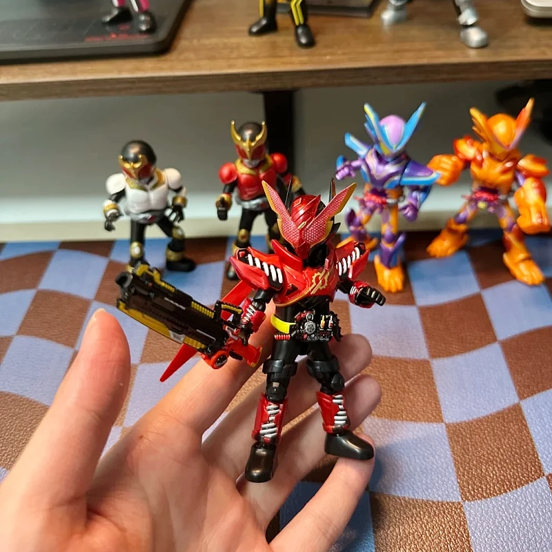 Фото Новая официальная коллекционная модель Blokees Kamen Rider Galaxy Version Vol.6: подвижная аниме-фигурка-конструктор, модный подарок, в наличии №4