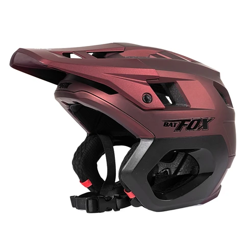 Новинка 3/4, велосипедный шлем BATFOX, шлем для горного велосипеда, шлем для горного велосипеда со встроенной защитой ушей, шлем для внедорожного велосипеда, защитный шлем для BMX