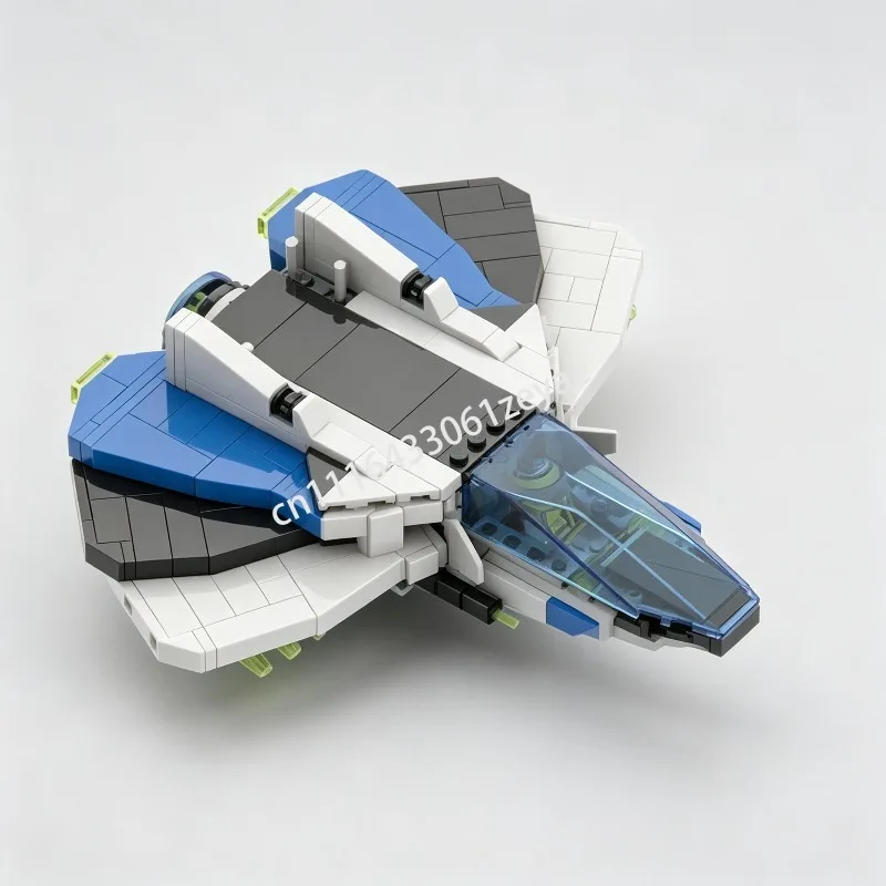 Фото Набор для сборки модели космического корабля Void Kite из 420 деталей, конструктор-головоломка, научно-фантастический транспорт, популярный подарок, коллекционная модель для демонстрации №1