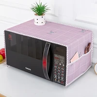 microwave oven cover with pockets dustproof microwave oven covers protector covers washable durable home kitchen accessories