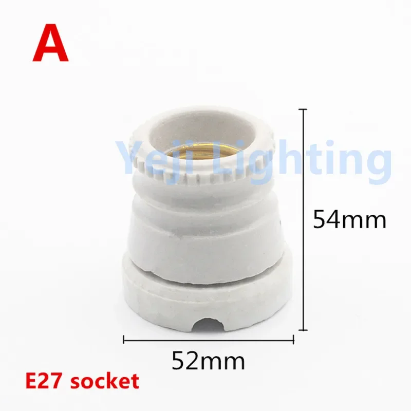 E27 винтовой керамический водонепроницаемый взрывозащищенный держатель лампы