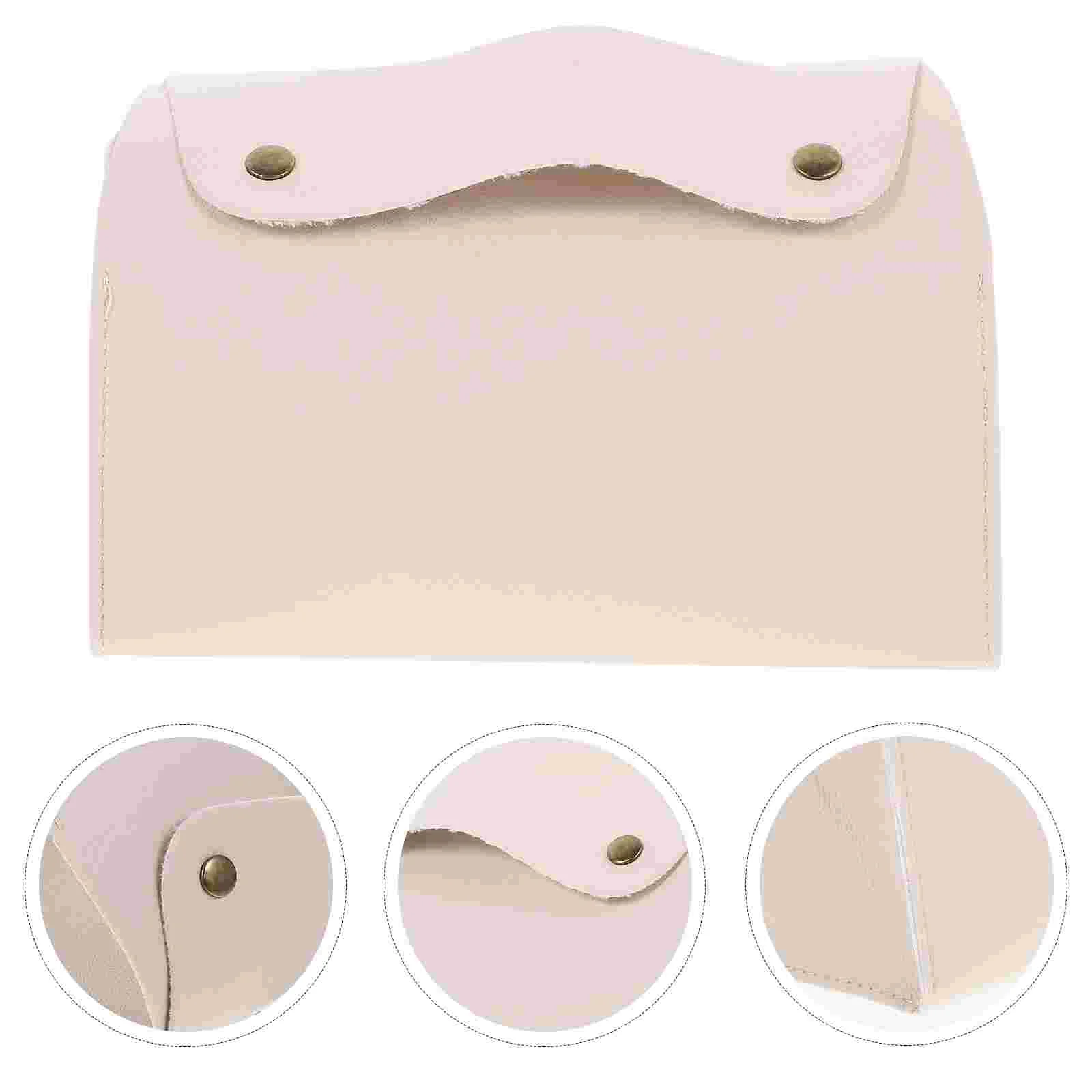 

Napkin Container Tissue Holder Car Organizer Paper Towel Desktop Holders Pu Vehicle Dispenser