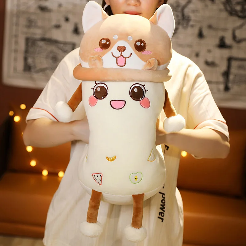 Фото Kawaii Кролик корги плюшевые игрушки милые 26 см 38 см 58 см мягкие куклы Мягкие плюшевые игрушки мягкие куклы для детей подарок на день рождения Д... №4