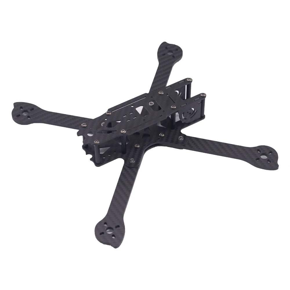 Tcmmrc 7-Inch FPV Racing Drone Frame Kit XL6 Wheelbase 265mm Long Range 3K Carbon Fiber High Quality for Quadcopter Accessories