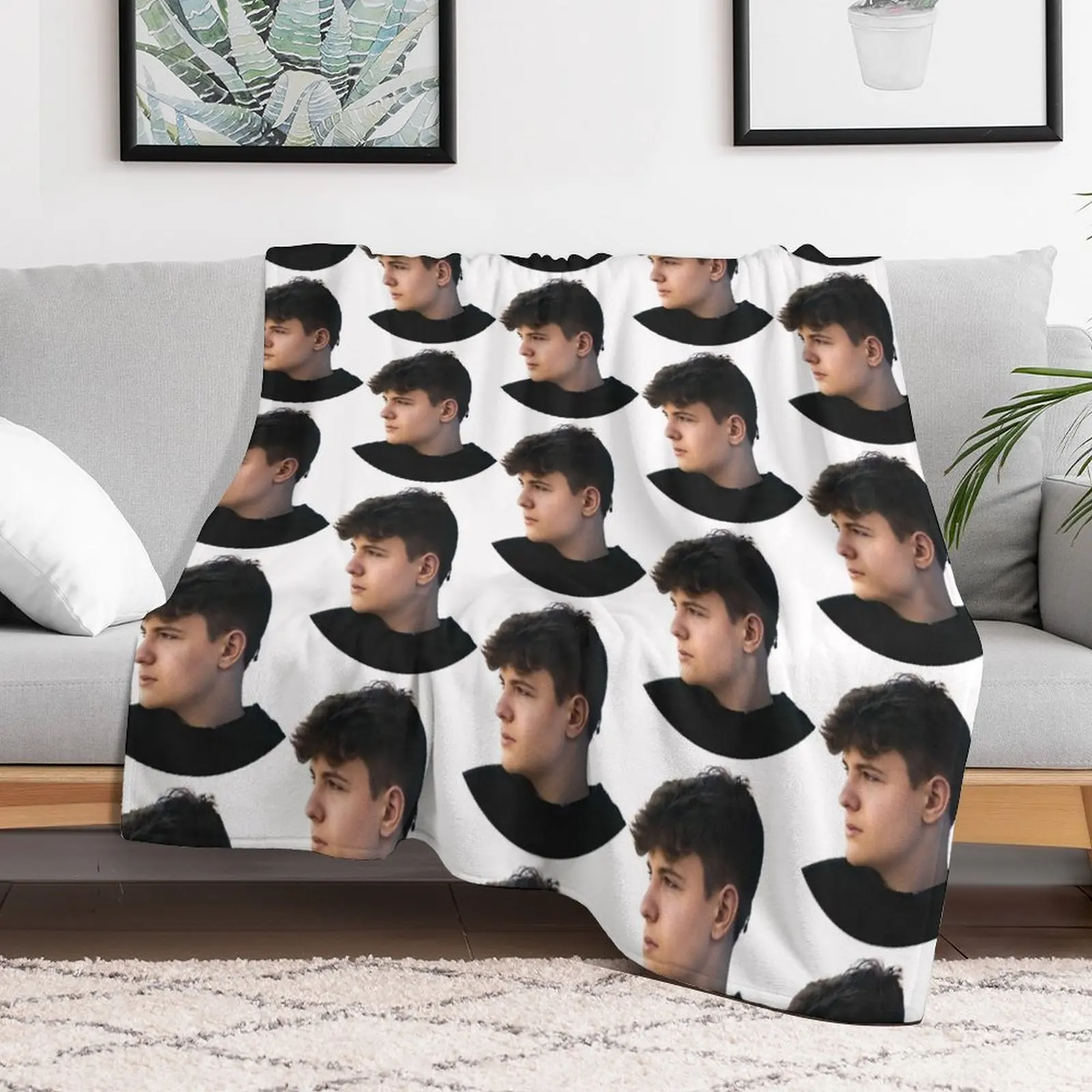 Clix плед одеяло Одиночная полярная фланелевая ткань набивные одеяла