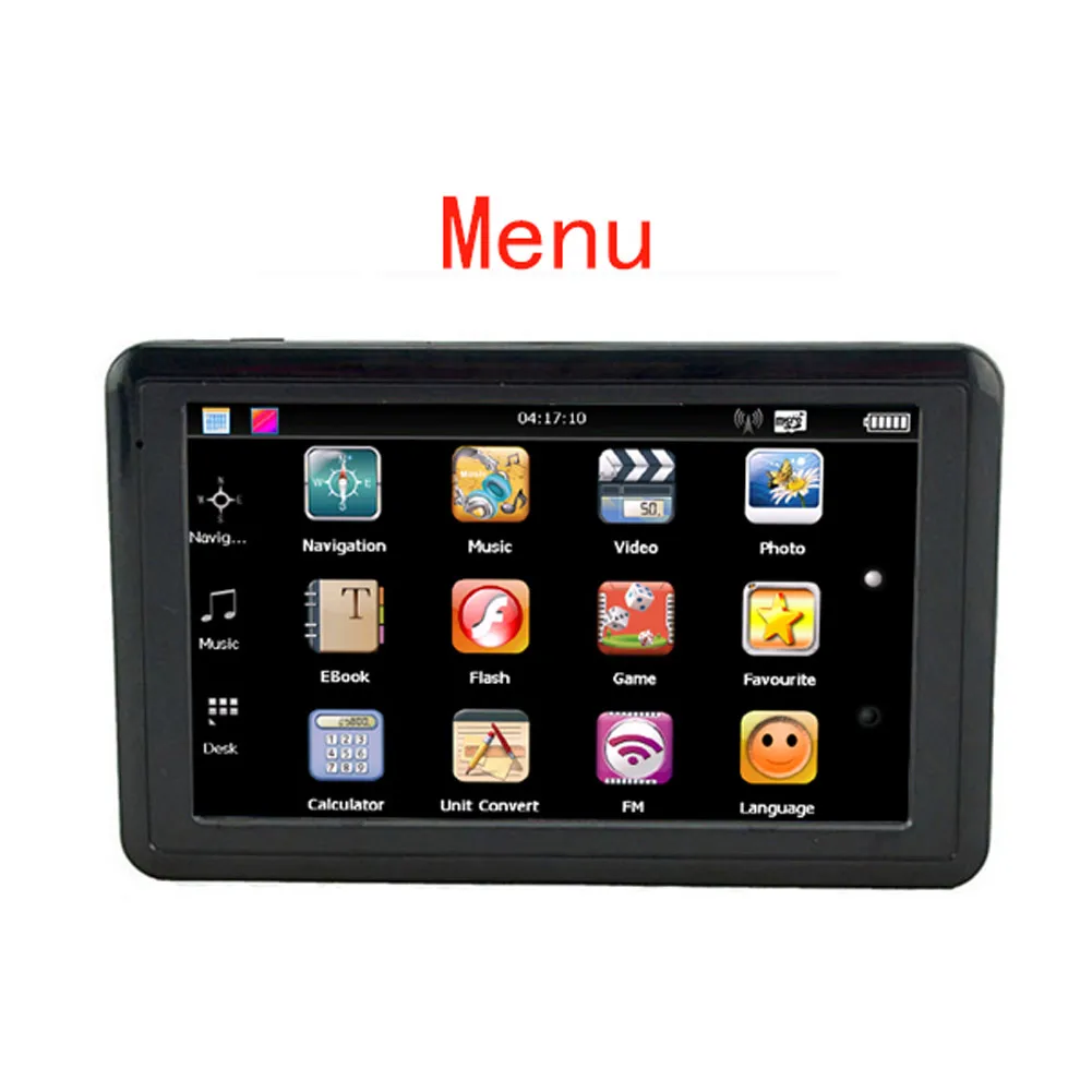 

Durable Practical New High Quality GPS Device GPS Navigator Wince 6.0 12-36V 256mb Car/van/truck GPS Navigation