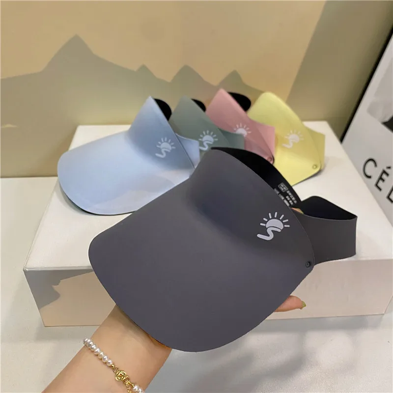 

Спортивная поглощающая пот пустая верхняя шляпа летняя для родителей и детей Солнцезащитная уличная модная универсальная бейсболка с УФ-защитой