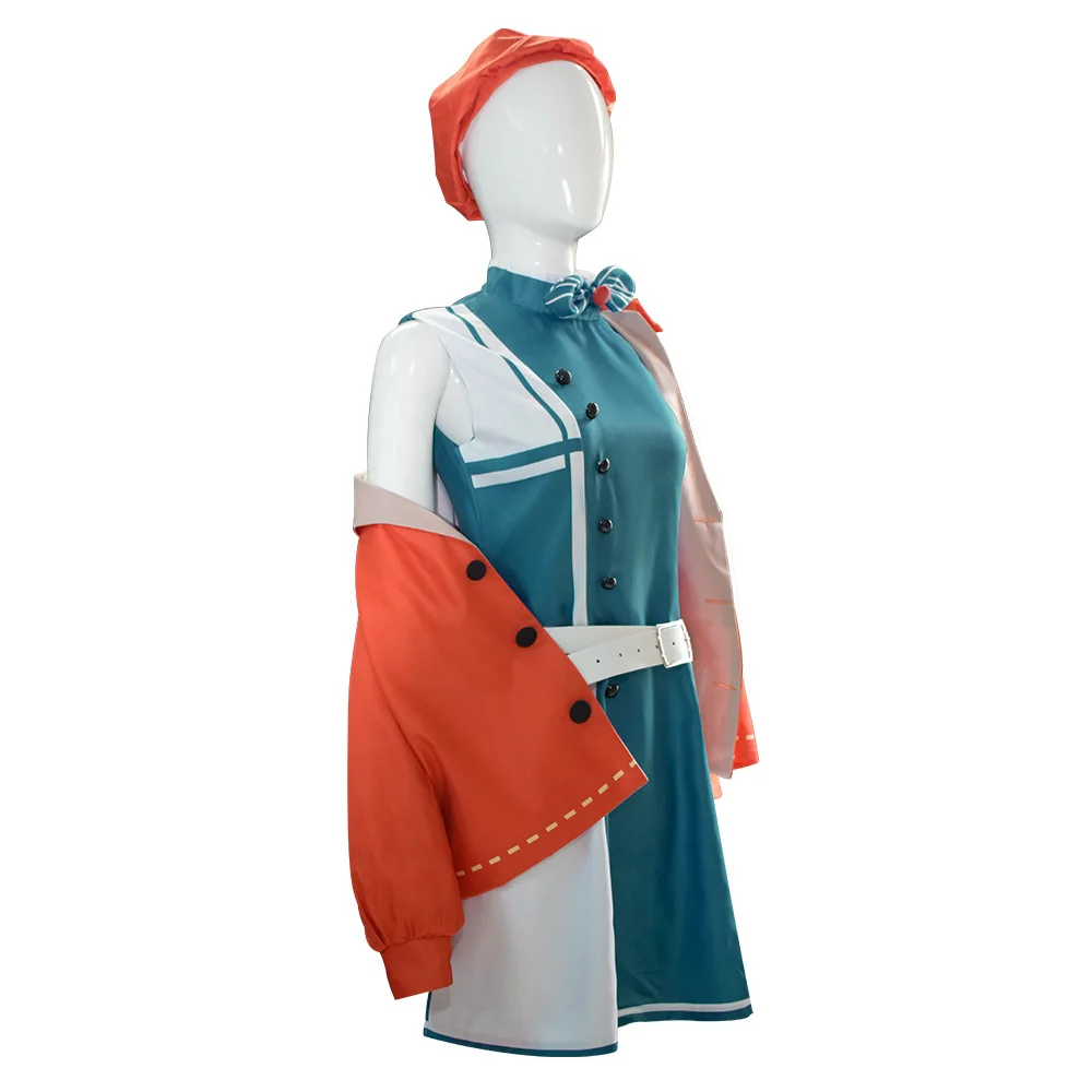 Женский костюм для косплея из аниме назад