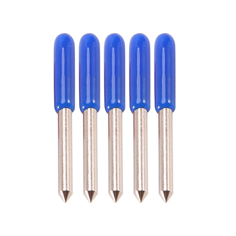 wa 30 45 60 stopni 15 sztuk ostrza plotera do cięcia winylu dla Graphtec Silhouette Cameo 4 Plus Pro Portrait 3 z uchwytem na ostrze