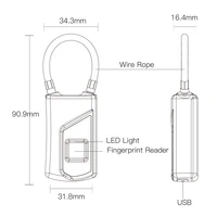 Смотри, что есть на AliExpress!
Портативный замок с отпечатком пальца#5
