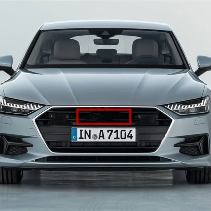 4 кольца ABS серебристый черный Автомобильный капот Передняя крышка гриль задний