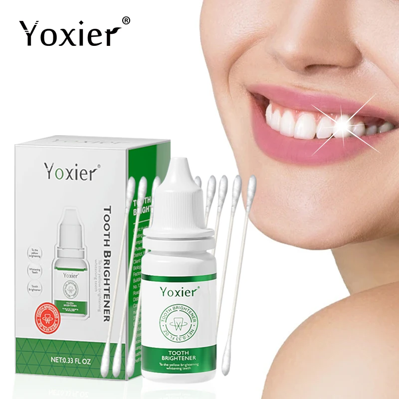 

Teeth Whitening Liquid Whitening Remove Stains Brighten Yellow Teeth Reduce Bad Breath Teeth Bleaching Mild Tooth Care 10ml