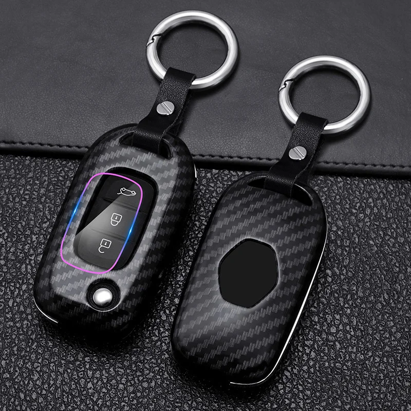 

Держатель для ключей, чехол для брелока с 3 кнопками для Lada Vesta Granta, Renault Megane Clio Captur Kangoo