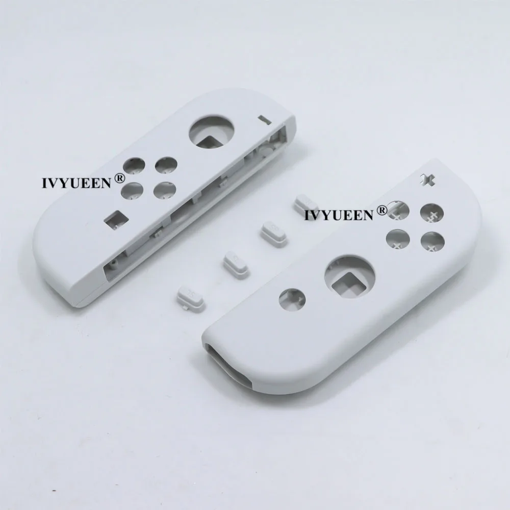 Чехол IVYUEEN для Nintendo Switch OLED JoyCon Joy Con белый сменный корпус контроллера с кнопкой SR SL -