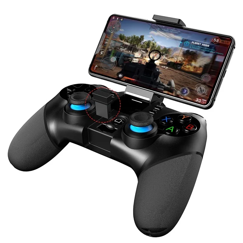 

Ipega PG-9156 Bluetooth Gamepad 2.4G WIFI Game Pad Controller Mobile Trigger Joystick For Android Cell Smart Phone TV Box PC PS3