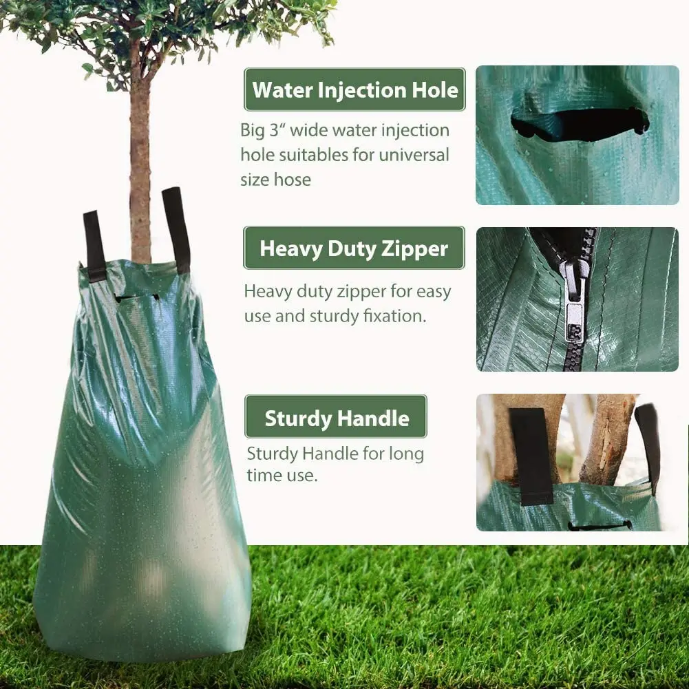 

Plant Drip Irrigation Bags Garden Tree Irrigation Bags Slow Release Hanging Drip Irrigation Bags Reusable Agricultural Water Bag