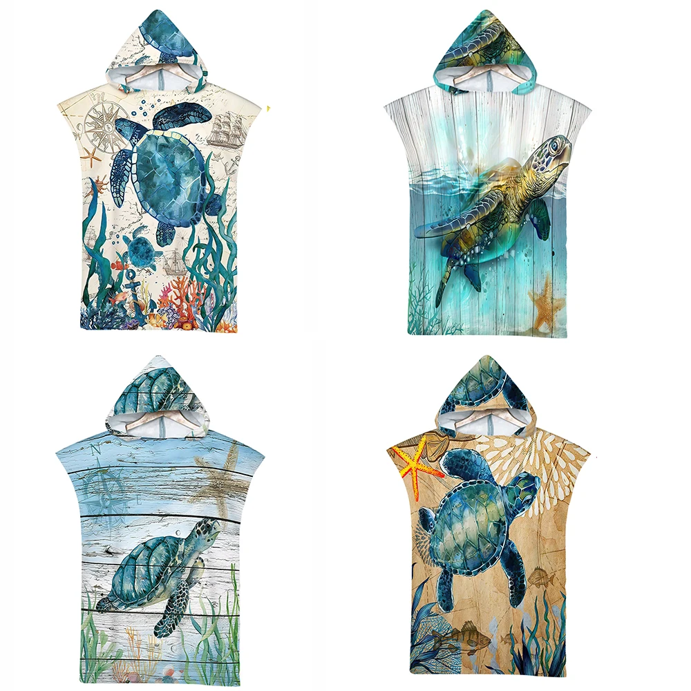 Swimming Changing Robe Surf Diving Poncho