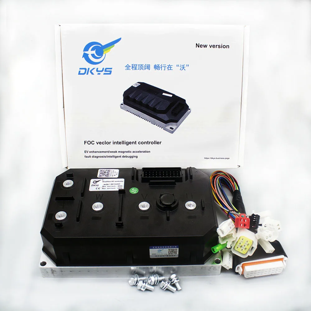Лучший широкий Электрический мотоцикл DKYS DK72690T векторный контроллер двигателя FOC